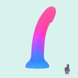 Sunset Strap-on Dildo Pink - 6 Inch - Small