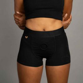 Boxer Underwear Strap-On & Packer Harness - Black - XS-5X