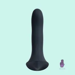 Fusion Strap-on Sex toy Black - Pleasure Base™ -  5.7 Inch