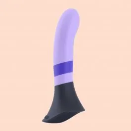 Gode Purple Kiss avec Base Stimulante Fusion™ - 15cm