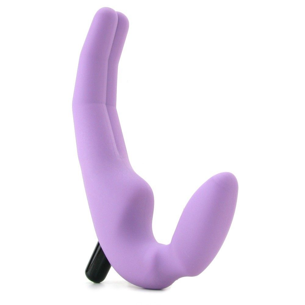 Best Headed Double dildo vibrating- Purple Made by Lesbians pic pic