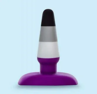 ACE ASEXUAL PLUG DILDO ANAL BUTT INCHES PLEASURE MEN WOMEN PLAY 