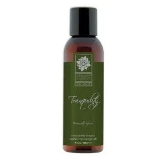 SLIQUID MASSAGE OIL - Tranquility : Coconut, Lime, and Verbena