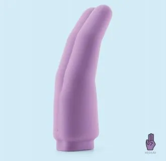 SEX TOY TWO PURPLE FINGER EXTENDER